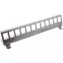 InLine 76203I Metalen Keystone snap-in bevestiging voor DIN-rail, 12-poorts