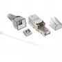 InLine RJ45-stekker Cat.6A 500MHz veldmonteerbaar afgeschermd 76204A
