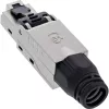 InLine RJ45-stekker Cat.6A 500MHz, veldmonteerbaar, afgeschermd, met schroefkap
