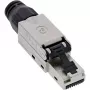 InLine RJ45-stekker Cat.6A 500MHz, veldmonteerbaar, afgeschermd, met schroefkap
