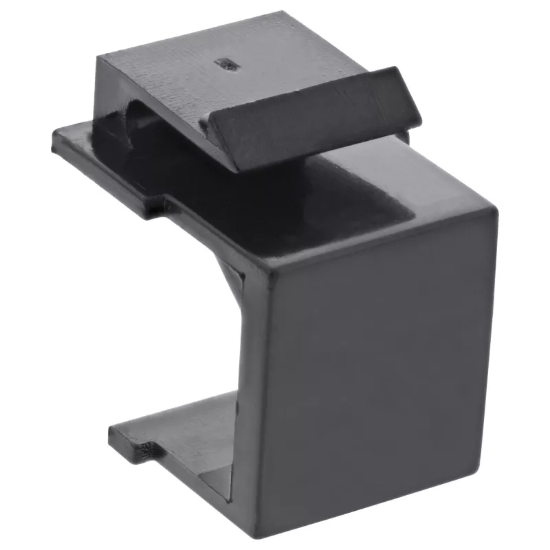 InLine Keystone SNAP-In blindafdekking voor modulesleuf, zwart, 10 stuks