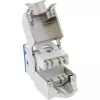 InLine Keystone RJ45-bus, afgeschermd, Cat.6A, blauw 8-pack