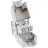 InLine Keystone RJ45-bus, afgeschermd, Cat.6A, groen 8-pack