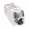 InLine Keystone RJ45-bus, afgeschermd, Cat.6A, oranje 8-pack