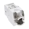 InLine Keystone RJ45-bus, afgeschermd, Cat.6A, wit, 8-pack