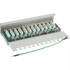 InLine Patchpanel Cat.6 12 poorts tafel-/wandmontage lichtgrijs RAL7035