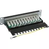 InLine Patchpanel 10 inch Cat.6 12 poorts 1U zwart RAL9005