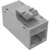 InLine Keystone RJ45-bus, onafgeschermd, Cat.6A, 8-pack, grijs