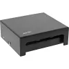 InLine Desktop consolidation point box 6x Keystone RJ45, metaal, zwart RAL9005