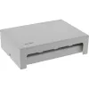 InLine Desktop consolidation point box 8x Keystone RJ45, metaal, RAL7035