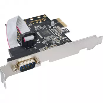 InLine interfacekaart 1 poort serieel 9 pin PCIe, InLine, 76618D