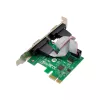 InLine interfacekaart 2x serieel 9 pin PCIe PCI-Express male