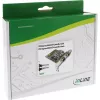 InLine interfacekaart 4 poorts serieel 9 pin PCIe PCI-Express 76623C
