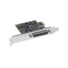 InLine parallelle-poort-interfacekaart ECP + EPP + SPP controller PCI-E