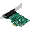 Interne parallel-adapter InLine 76625E PCIe stekker WCH CH382L