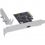 Interne USB Type-C-adapterkaart InLine 76660I PCIe 20 Gbit/s