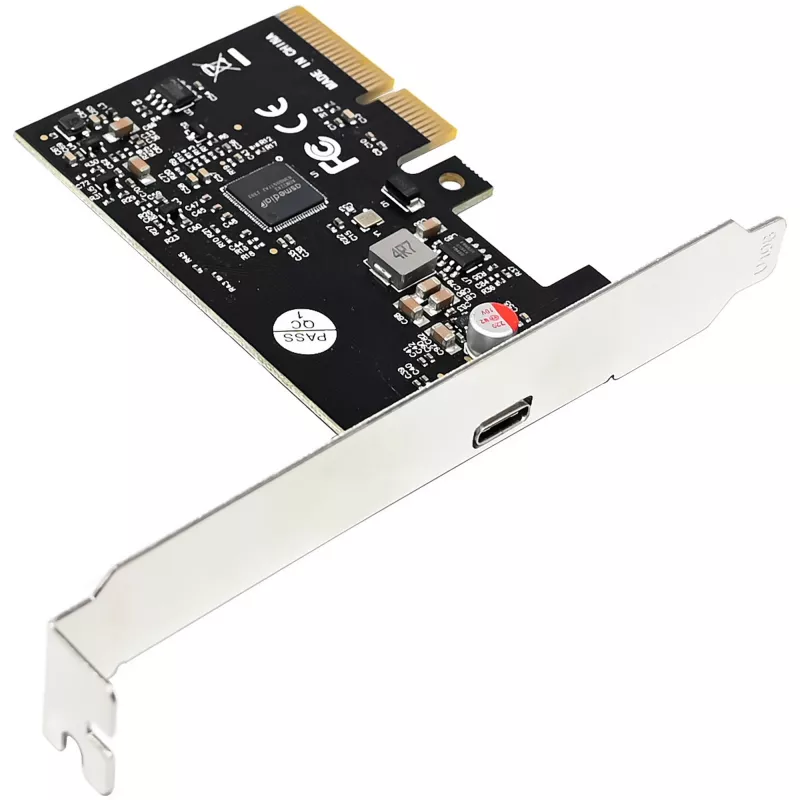 Interne USB Type-C-adapterkaart InLine 76660I PCIe 20 Gbit/s