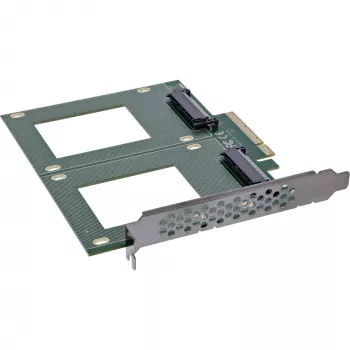 InLine 76660P interne U.2-adapter PCIe stekker 4 Gbit/s 3,3 V