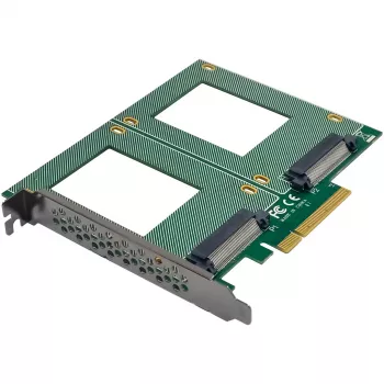 InLine 76660P interne U.2-adapter PCIe stekker 4 Gbit/s 3,3 V