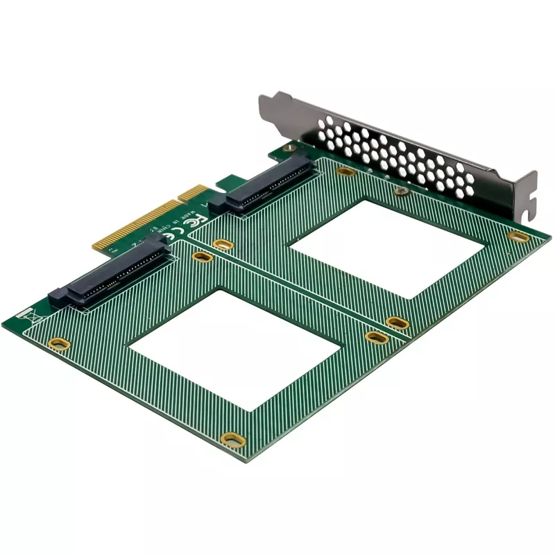 InLine 76660P interne U.2-adapter PCIe stekker 4 Gbit/s 3,3 V