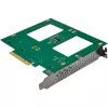 InLine 76660P interne U.2-adapter PCIe stekker 4 Gbit/s 3,3 V