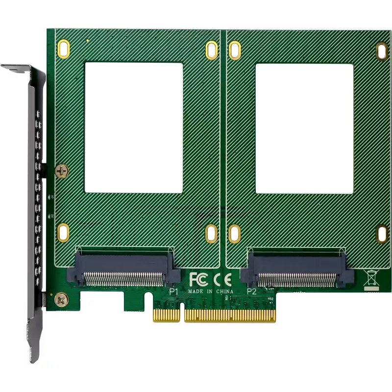 InLine 76660P interne U.2-adapter PCIe stekker 4 Gbit/s 3,3 V