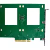 InLine 76660P interne U.2-adapter PCIe stekker 4 Gbit/s 3,3 V