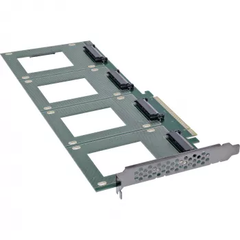 InLine 76660R interne U.2-interfacekaart PCIe male 4 Gbit/s