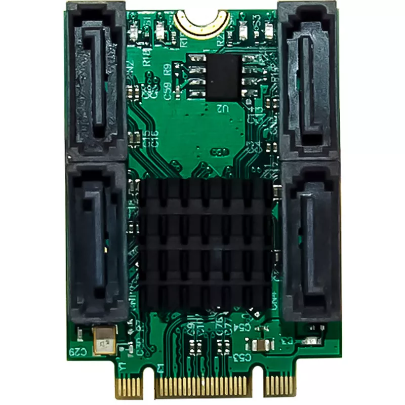 InLine 76660U interne SATA-interfacekaart M.2 naar SATA 6 Gbit/s