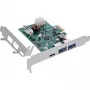 InLine 76661M interfacekaart/adapter intern USB 3.2 Gen 1 (3.1 Gen 1), USB Type-C