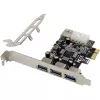 InLine 76662D interfacekaart/adapter intern Molex 4-pin, USB 3.2 Gen 1 (3.1 Gen 1)