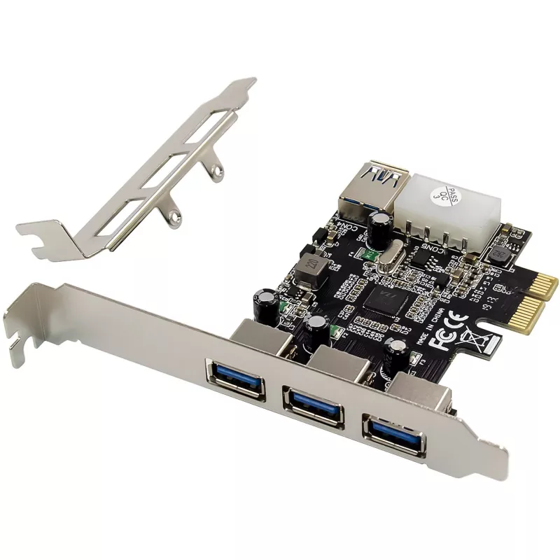 InLine 76662D interfacekaart/adapter intern Molex 4-pin, USB 3.2 Gen 1 (3.1 Gen 1)