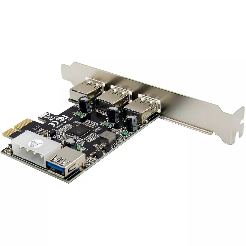 InLine 76662D interfacekaart/adapter intern Molex 4-pin, USB 3.2 Gen 1 (3.1 Gen 1)