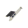 InLine 2+2-poorts USB 3.2 Gen.1 hostcontroller, PCIe, met SATA-voeding + LP-beugel