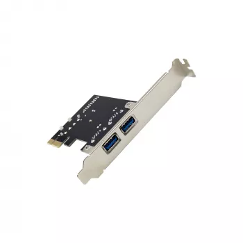 InLine 2+2-poorts USB 3.2 Gen.1 hostcontroller, PCIe, met SATA-voeding + LP-beugel