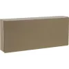 InLine Patchpanel Cat.6A 0,5HE 8-poorts, tafel/wand/rail, grijs, stofkap