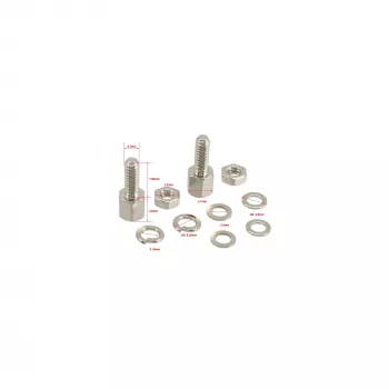 InLine schroevenset Sub-D montageset 10 stk.