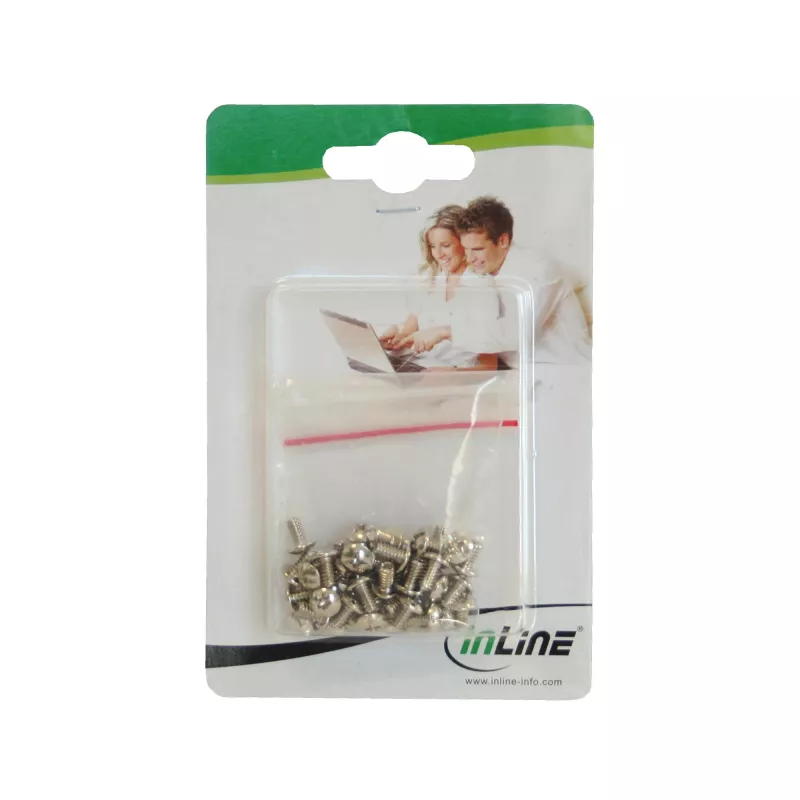 InLine schroevenset voor 3,5-inch harde schijven, 50 stuks