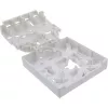 InLine FTTH lege behuizing voor maximaal 4x LC Duplex / 4x SC Simplex, wit