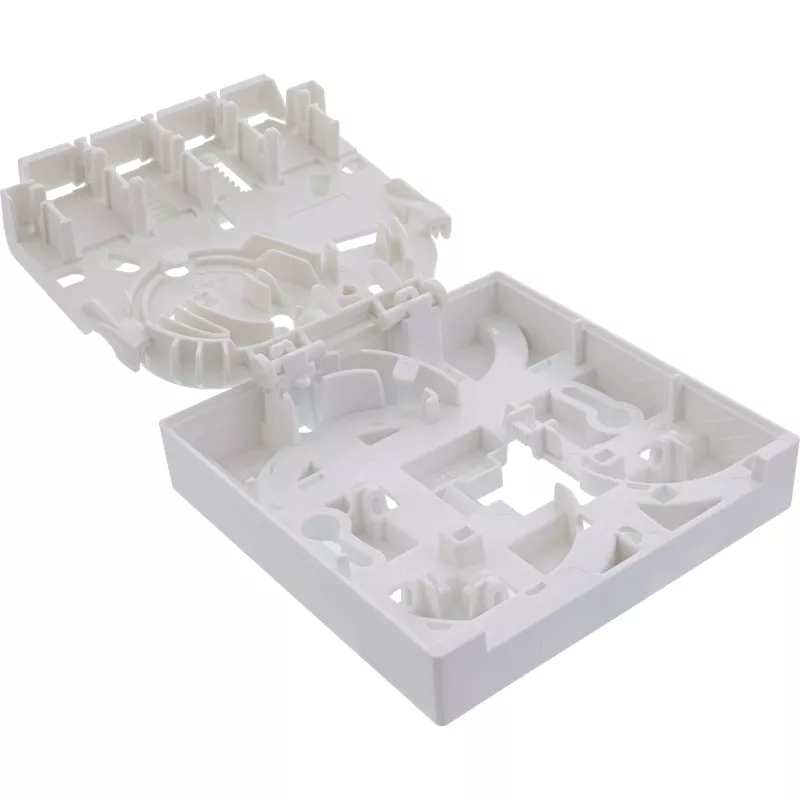 InLine FTTH lege behuizing voor maximaal 4x LC Duplex / 4x SC Simplex, wit