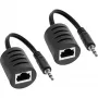 InLine 3,5mm audio over LAN / Ethernet / RJ45-kabel max. 50m compleetset