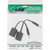 InLine 3,5mm audio over LAN / Ethernet / RJ45-kabel max. 50m compleetset