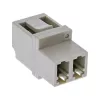InLine glasvezeladapter duplex LC/LC bus MultiMode keramische huls
