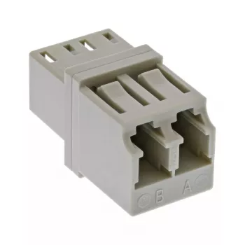InLine glasvezeladapter duplex LC/LC bus MultiMode keramische huls