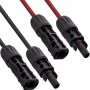 Middenspanningskabel InLine 95412 rood zwart 1500V 12,5m