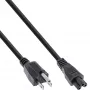 InLine B-16656U netkabel zwart 2 m NEMA 5-15 IEC C5