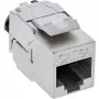 InLine 24-poorts bulk pack Keystone RJ45 jack slank SNAP-In Cat.6A met geïntegreerde kabelbinder (B-76202P)