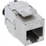 InLine B-76202Q Keystone RJ45-aansluiting Slim, Cat.8.1, bulkverpakking van 24