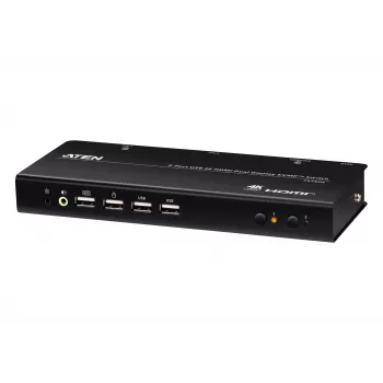 ATEN 2-poorts USB 4K HDMI dual-display KVMP-switch (kabel inbegrepen)