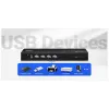 ATEN 2-poorts USB 4K HDMI dual-display KVMP-switch (kabel inbegrepen)